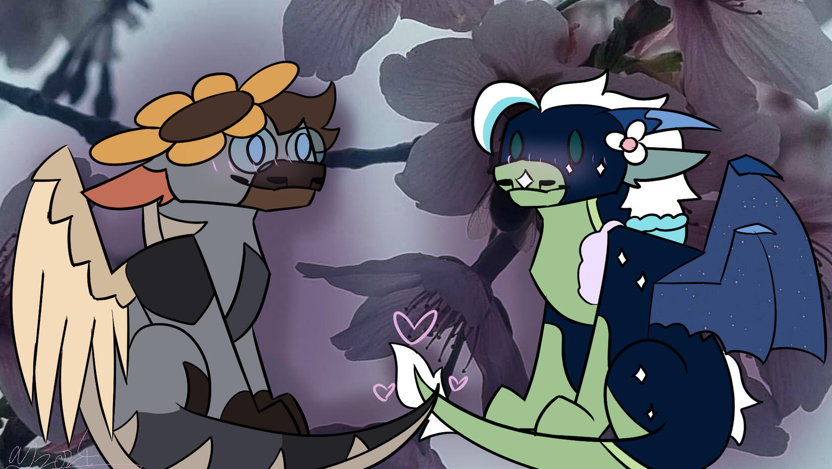 Chibi Fullbody's (Flat, Image Background)